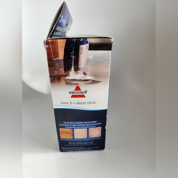 BISSELL Deluxe Mop Pad Kit with 2 Mop Pads and 4 scented Discs-5938 NEW-Open Box - Picture 8 of 8